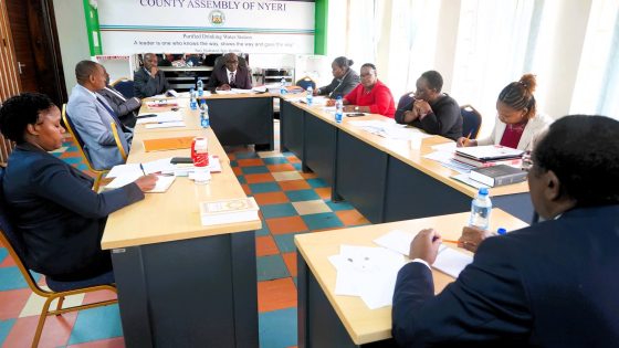 COMMITTEE ON APPOINTMENTS VETS NOMINEES TO SERVE AS MEMBERS OF NYERI COUNTY PUBLIC SERVICE BOARD